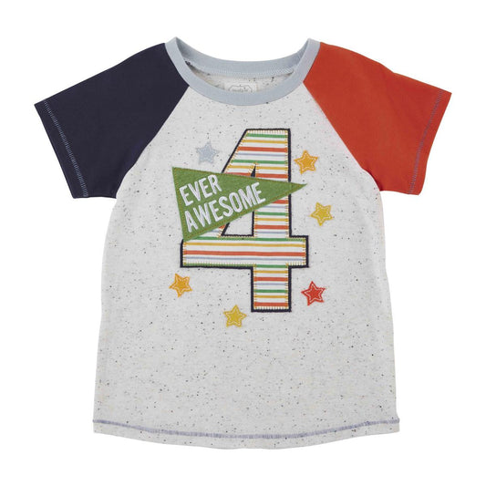 BOYS 4TH BIRTHDAY TEE