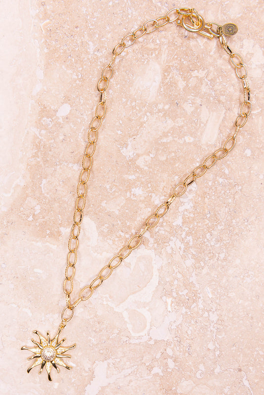 Suncrest Necklace Gold