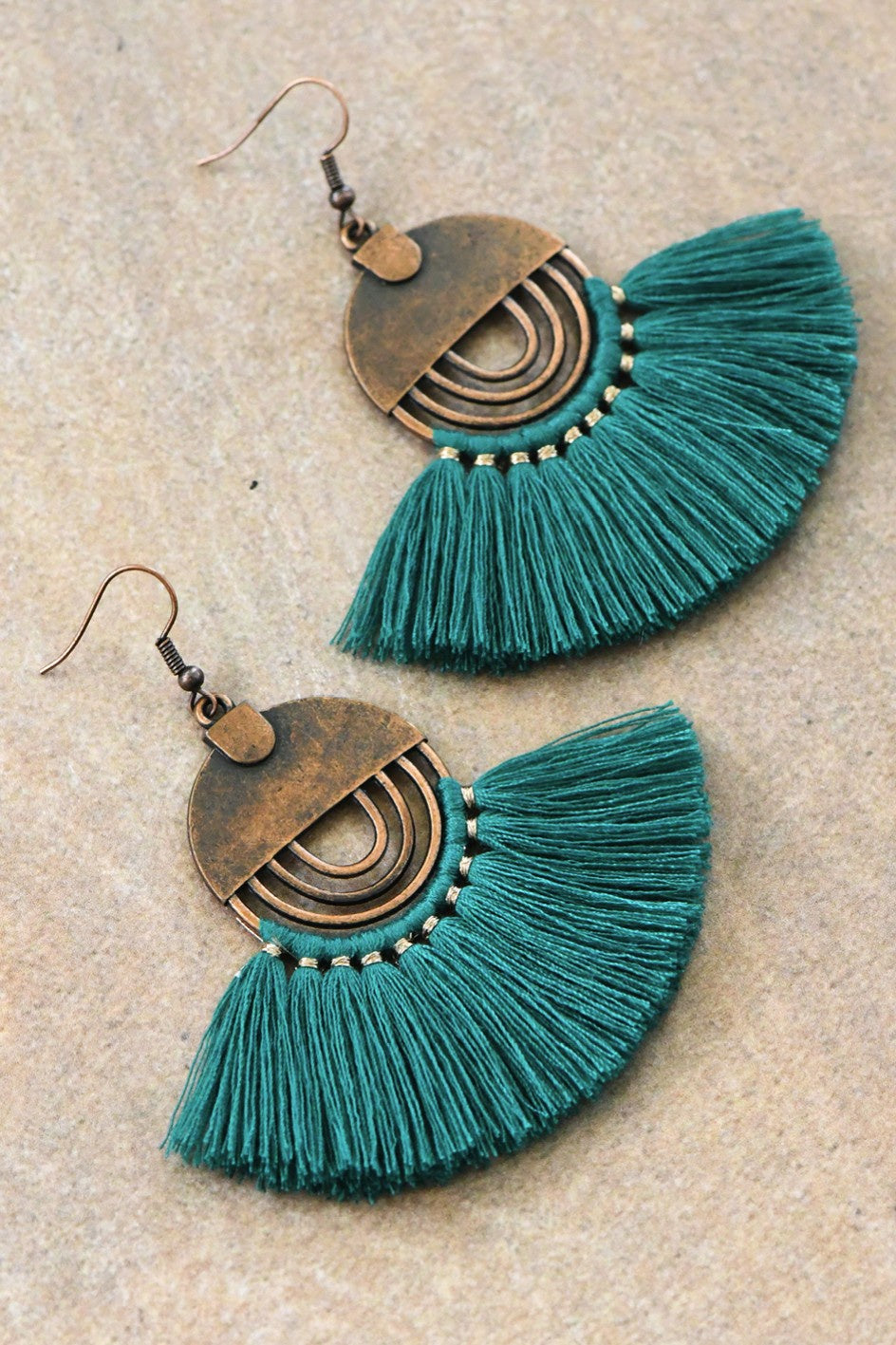 Boho Chic Tassel Earrings