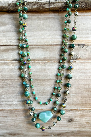 Camden Necklace Turquoise