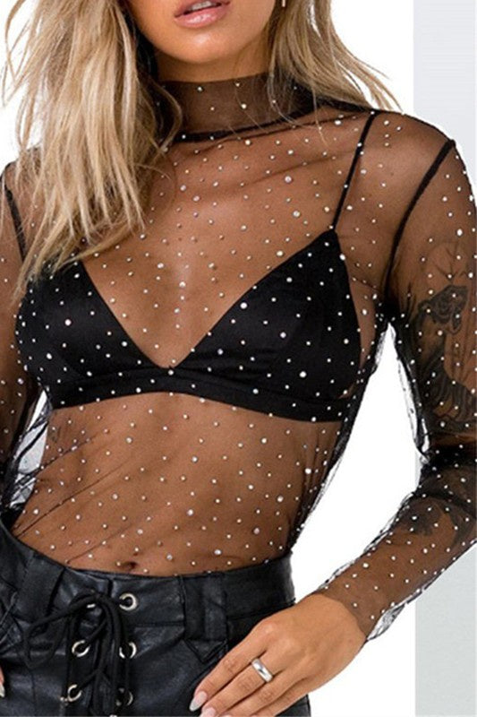 BEADED SHEER (2 COLORS)