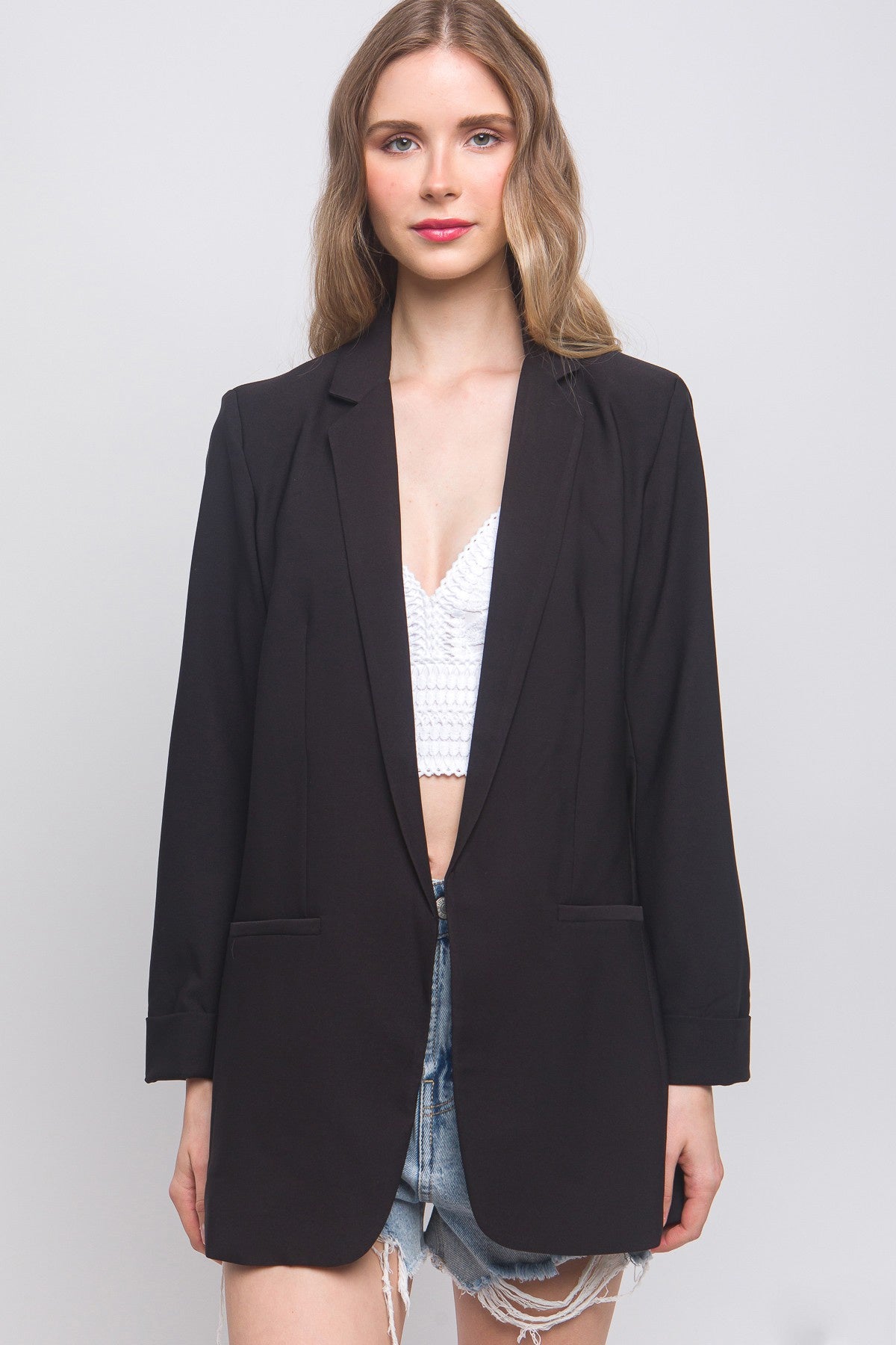 VERTIGO BLACK BLAZER