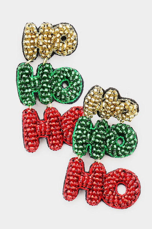 HO HO HO EARRINGS