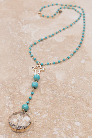 Emerson Necklace In Turquoise