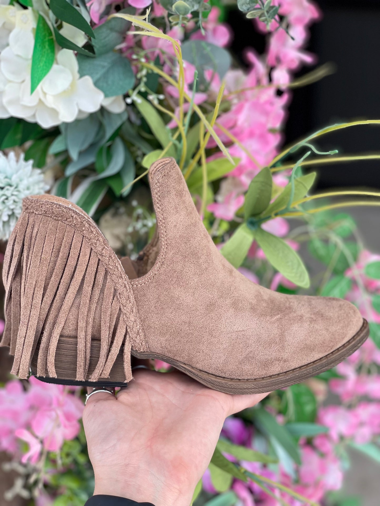 TRIO FRINGE WILD BOOTIES (2 COLORS)