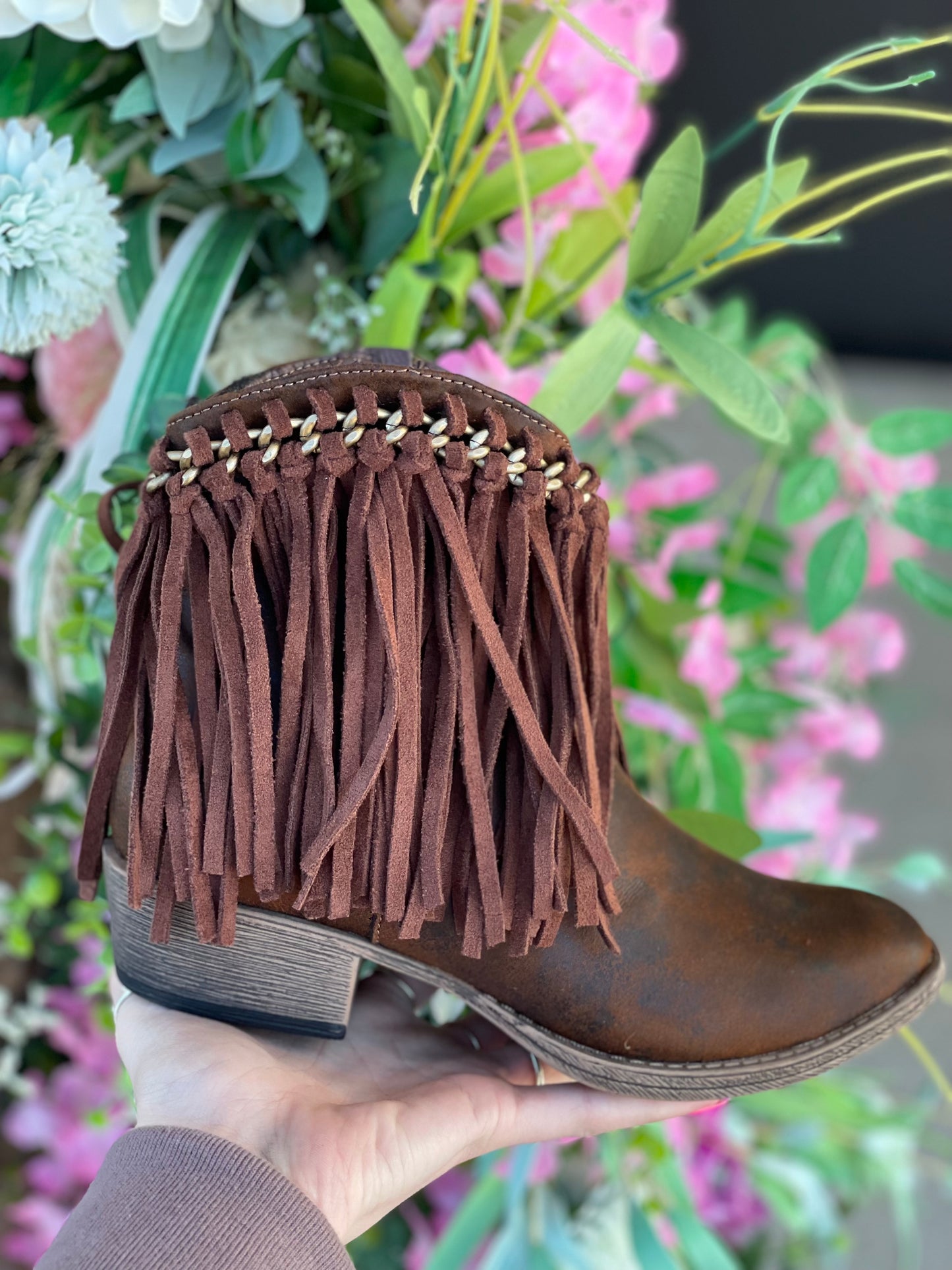 JUNO FRINGE BOOTIES (2 COLORS)