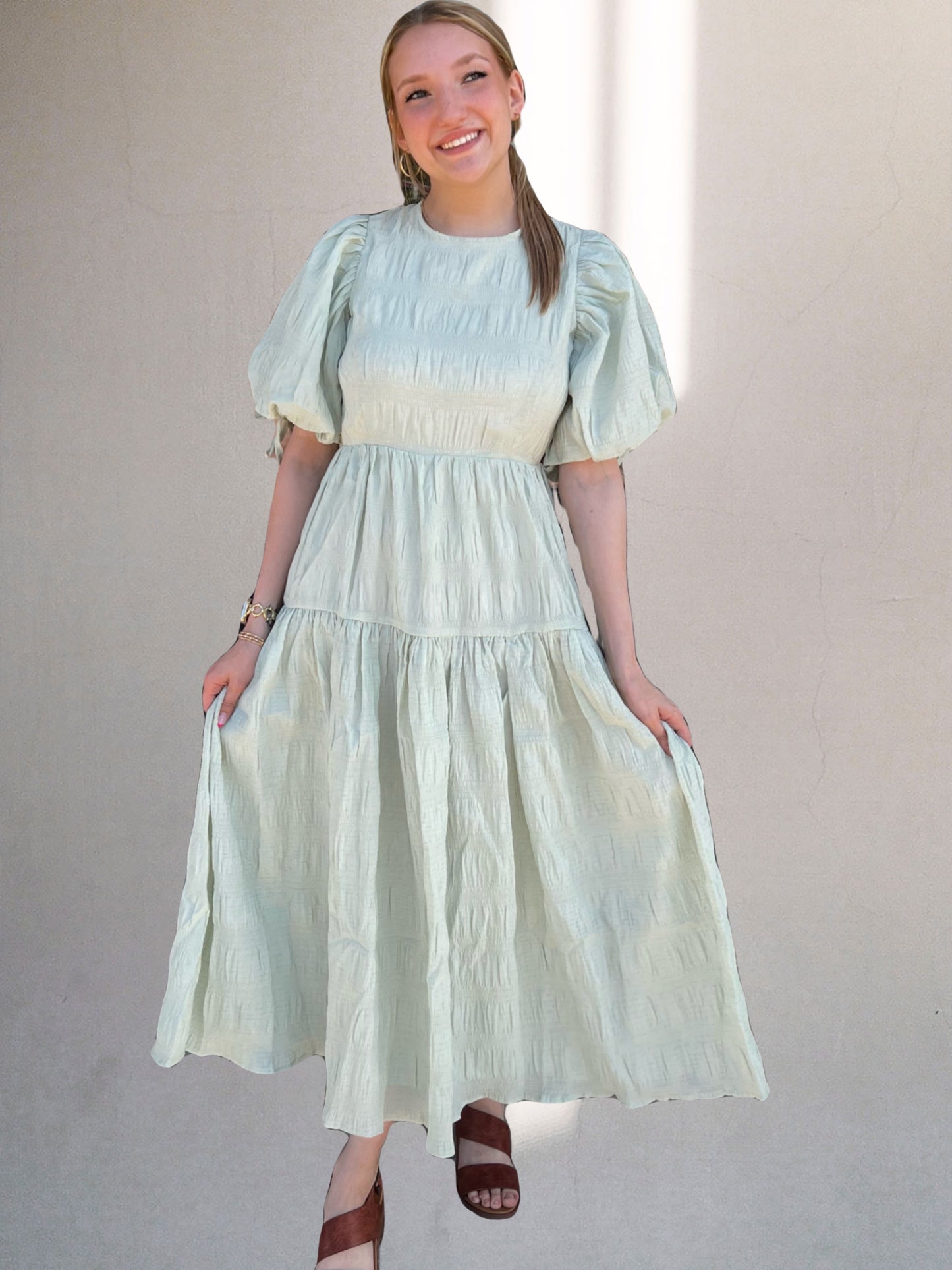 TRIPLE TIERED DRESS