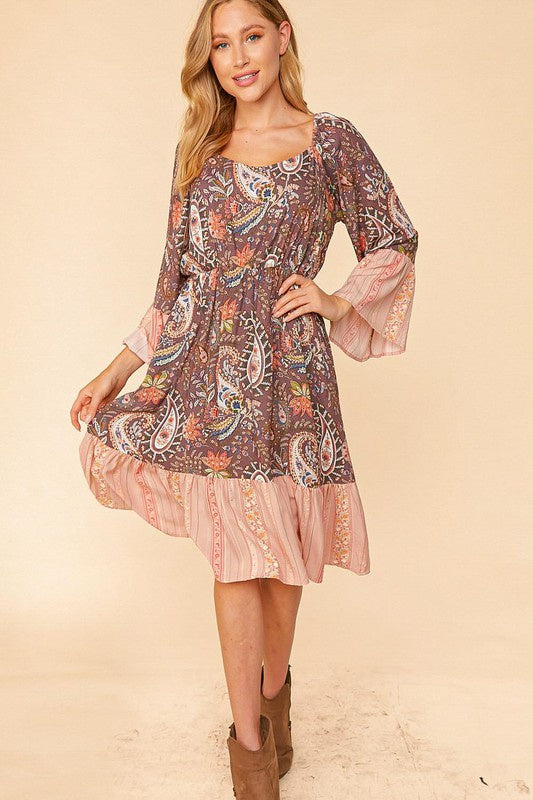 CURVY PAISLEY PRINCESS